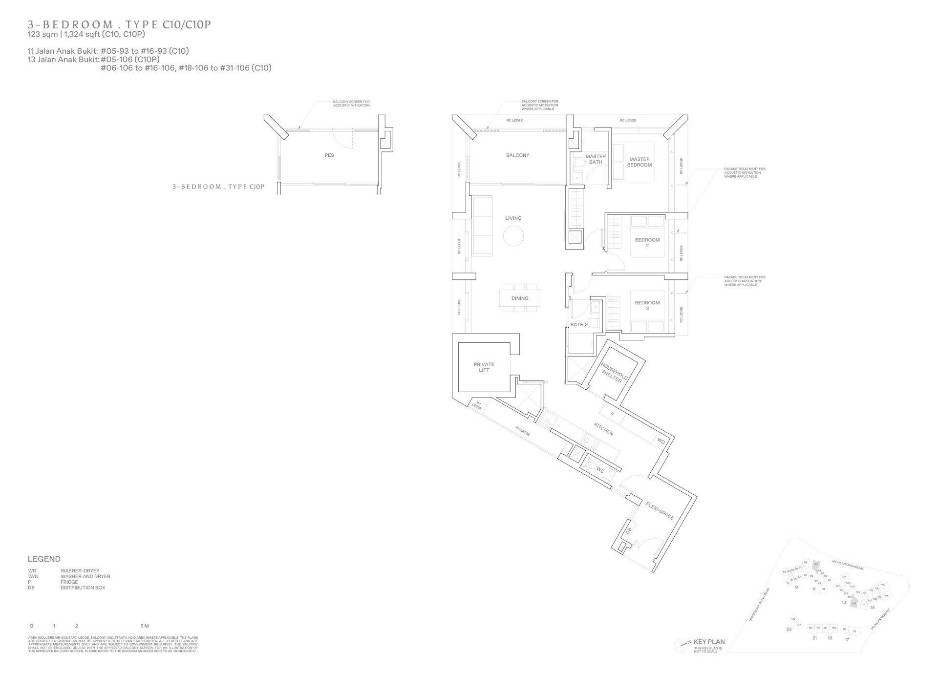 The Reserve Residences floorplan
